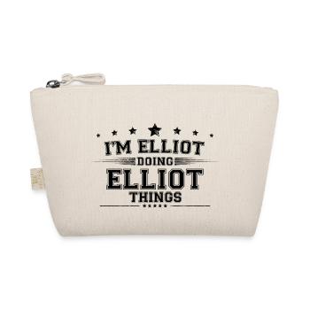 Je suis Elliot en train de faire des choses Elliot - Trousse biologique - nature - Devant