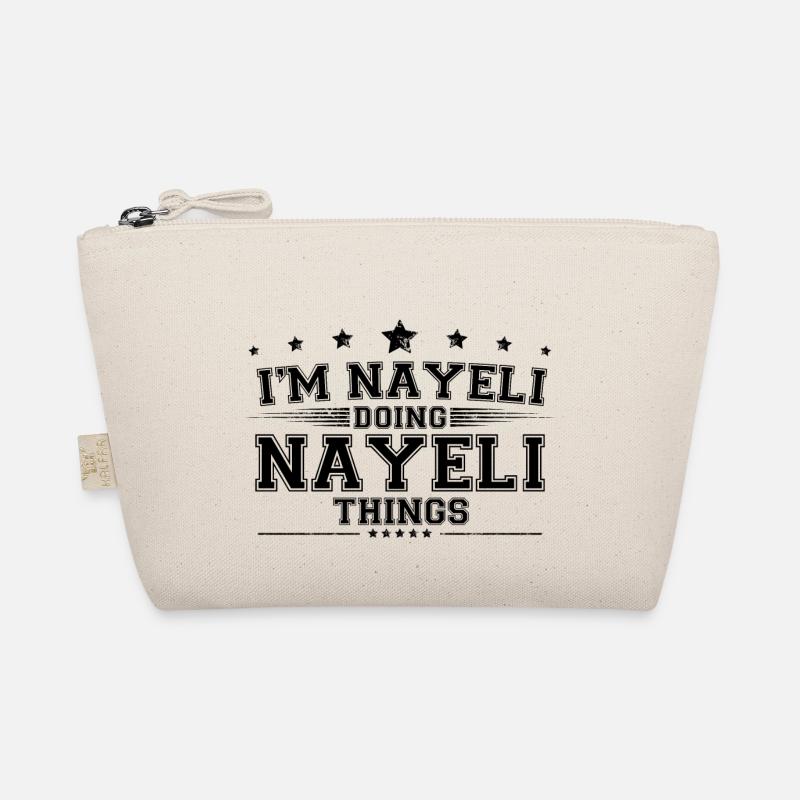 Ich bin Nayeli, der Nayeli-Dinge macht - Bio-Täschchen - Natur