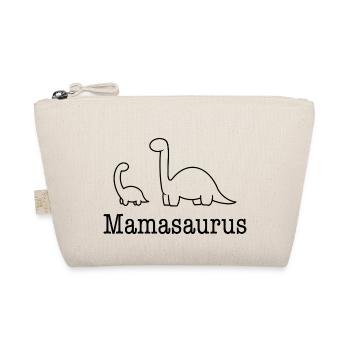 Mamasaurus - Dinosaurs - Gift Idea - Organic Pouch - nature - Front