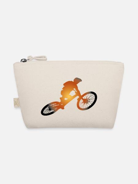 Downhill Mountainbike MTB Mountain - Bio-Täschchen - Natur