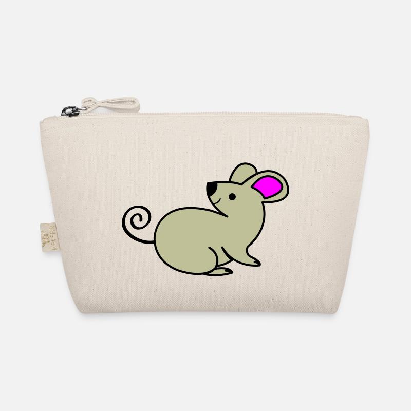 Maus - Bio-Täschchen - Natur