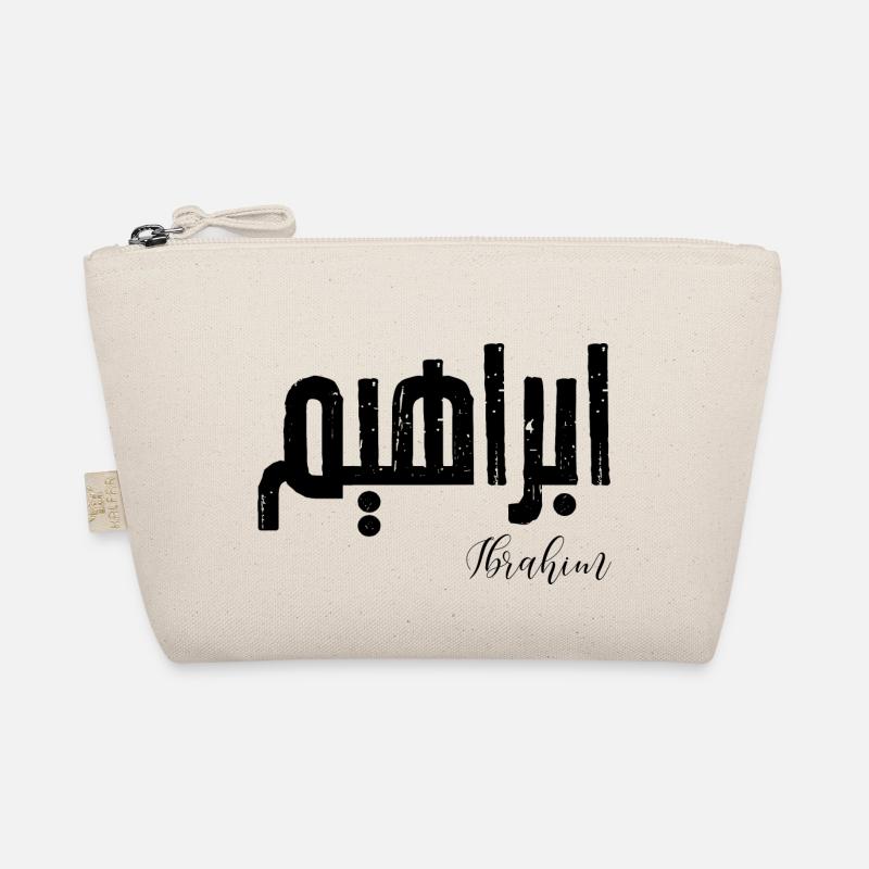 Ibrahim first name in Arabic Organic Pouch
