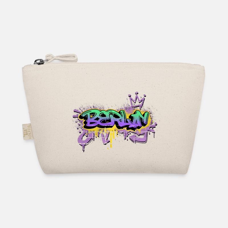 Berlin Germany City Graffiti Spray Sprayer Organic Pouch