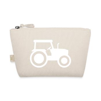 Silhouette de l’icône du tracteur - Trousse biologique - nature - Devant