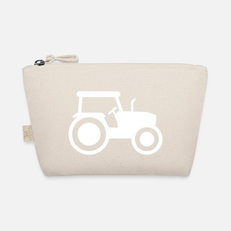 Traktor icon Silhouette Bio-Täschchen