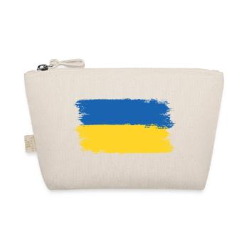 Ukraine Flag - Pray For Ukraine - Viva Ukraine - Organic Pouch - nature - Front