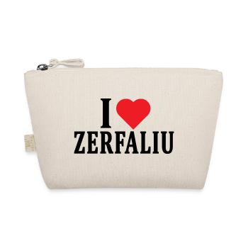 t-shirt J’adore Zerfaliu t-shirt Sardaigne - Trousse biologique - nature - Devant