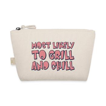 Most likely to Grill and Chill - Organic Pouch - nature - Front