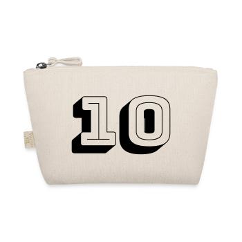 Numéro de maillot - Dix - Numéro - Trousse biologique - nature - Devant