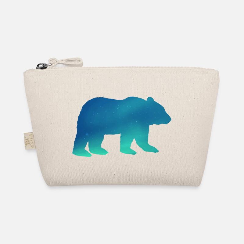 Bär Silhouette Bio-Täschchen