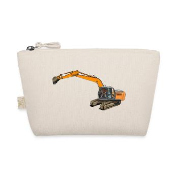 Bucket excavator intervenes - Organic Pouch - nature - Front