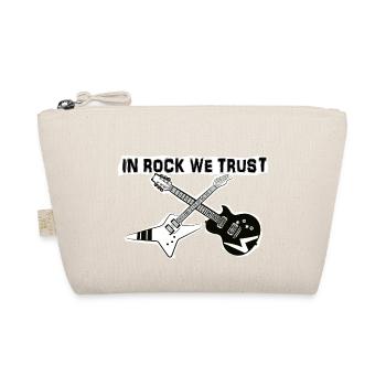 In Rock vertrauen wir - Bio-Täschchen - Natur - Vorne