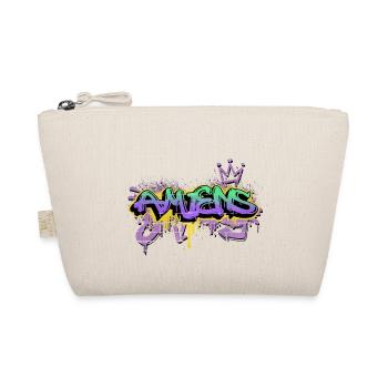 Amiens Frankreich Stadt Graffiti Spray Sprayer - Bio-Täschchen - Natur - Vorne