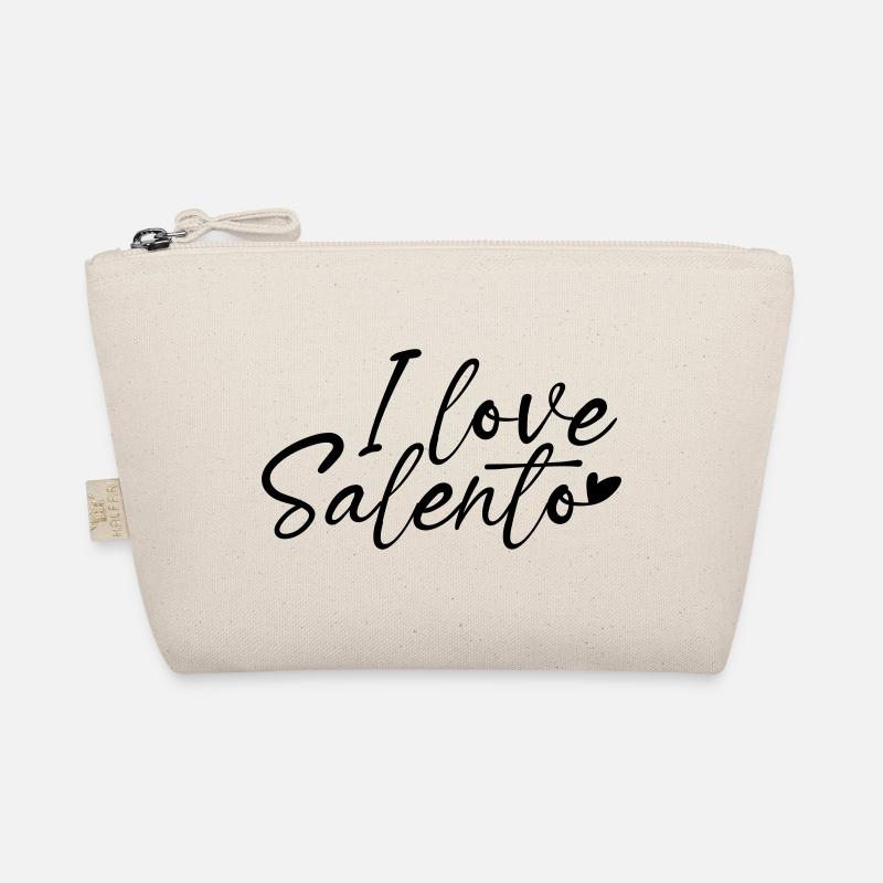 Ich liebe Salento - Bio-Täschchen - Natur