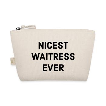 La serveuse la plus sympathique dit - Trousse biologique - nature - Devant