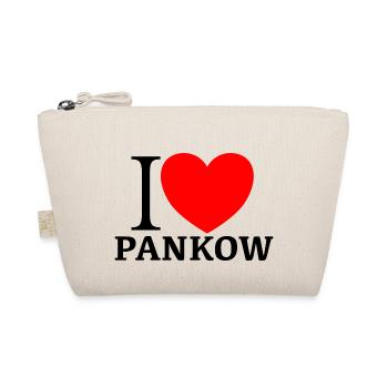 I LOVE PANKOW - Bio-Täschchen - Natur - Vorne