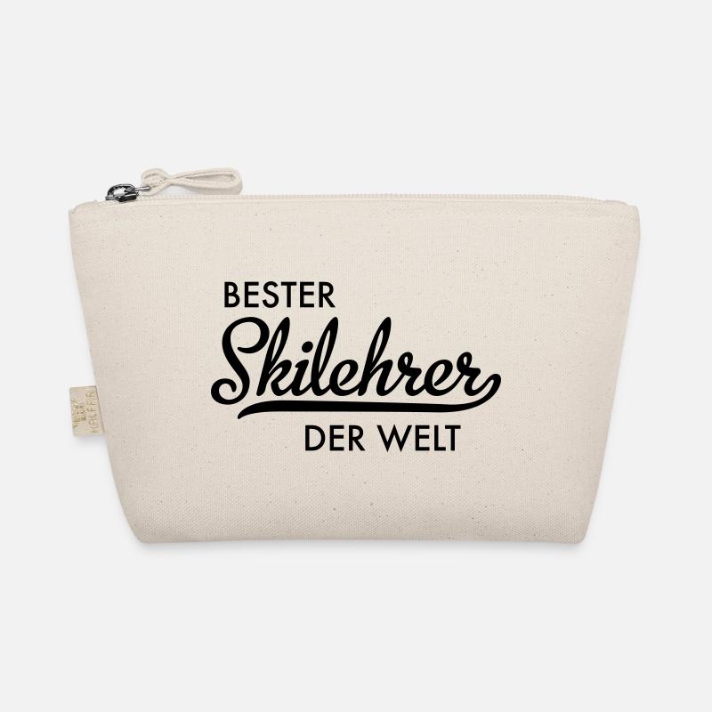Bester Skilehrer - Bio-Täschchen - Natur