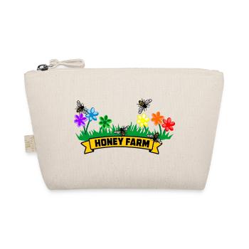 Ferme de miel avec des fleurs colorées - Trousse biologique - nature - Devant