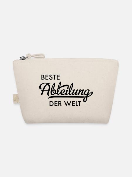 Beste Abteilung der Welt - Bio-Täschchen - Natur