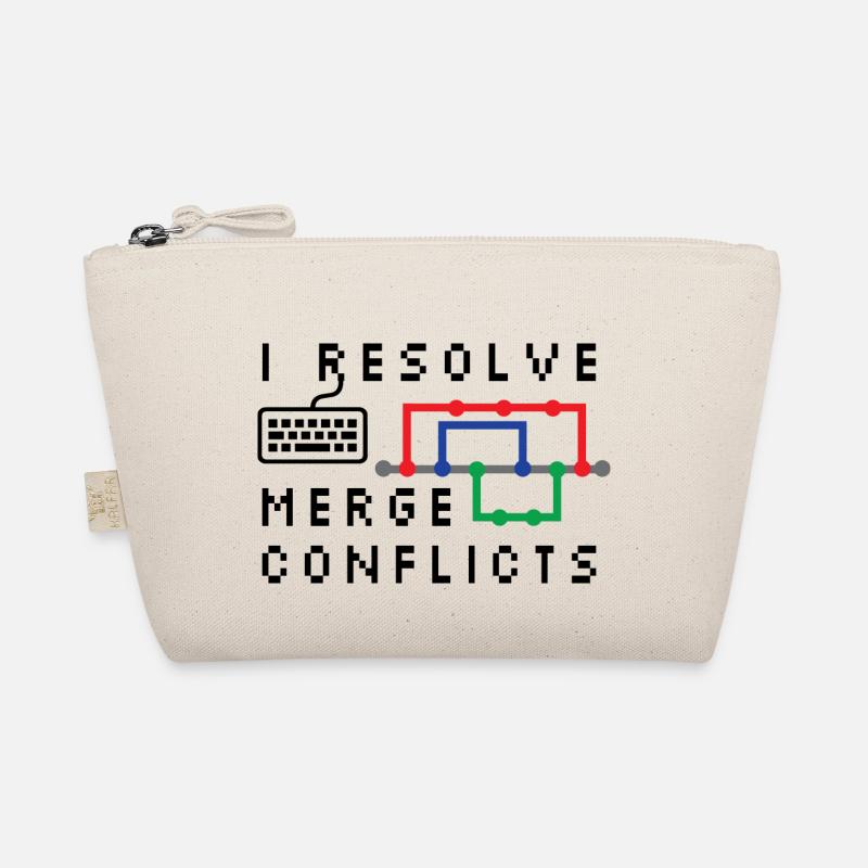 I Resolve Merge Conflicts Coding Programming Devel Bio-Täschchen
