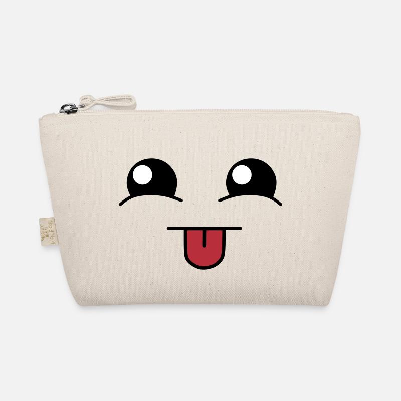 Cute face Bio-Täschchen