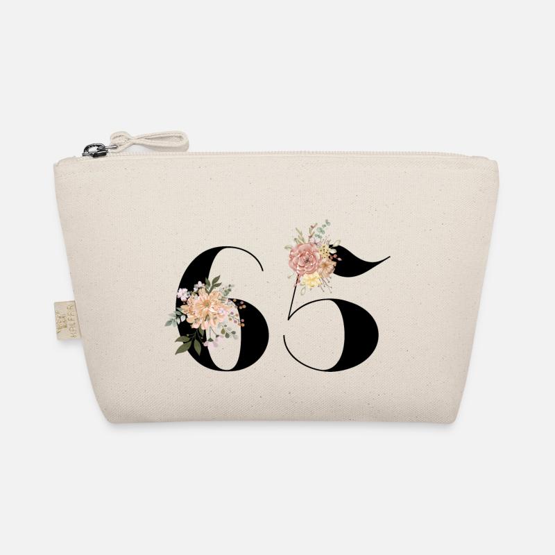 65e anniversaire fleuris (Cadeau de 65 ans) Trousse biologique