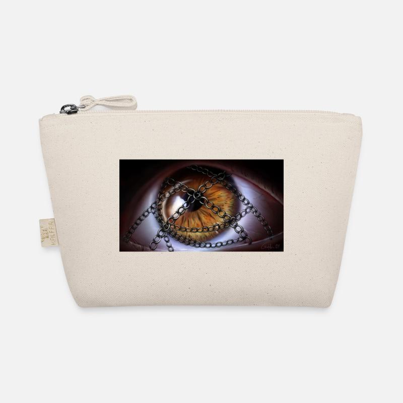Eye with chains Organic Pouch