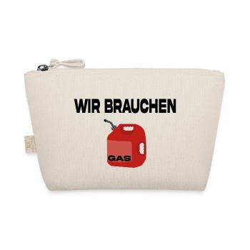 Wir brauchen Gas - Bio-Täschchen - Natur - Vorne
