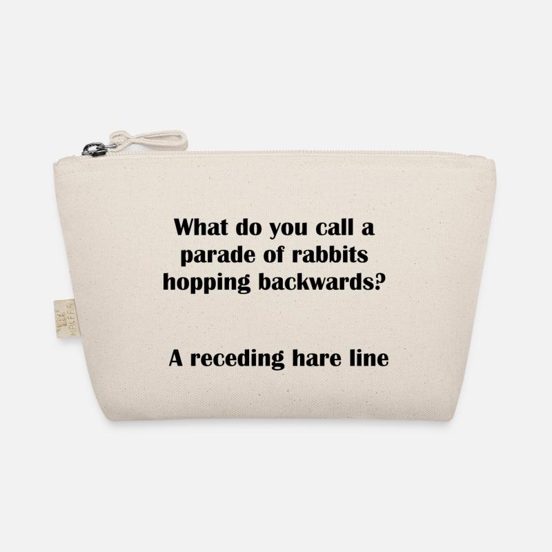 Hare Backwards Pun Organic Pouch