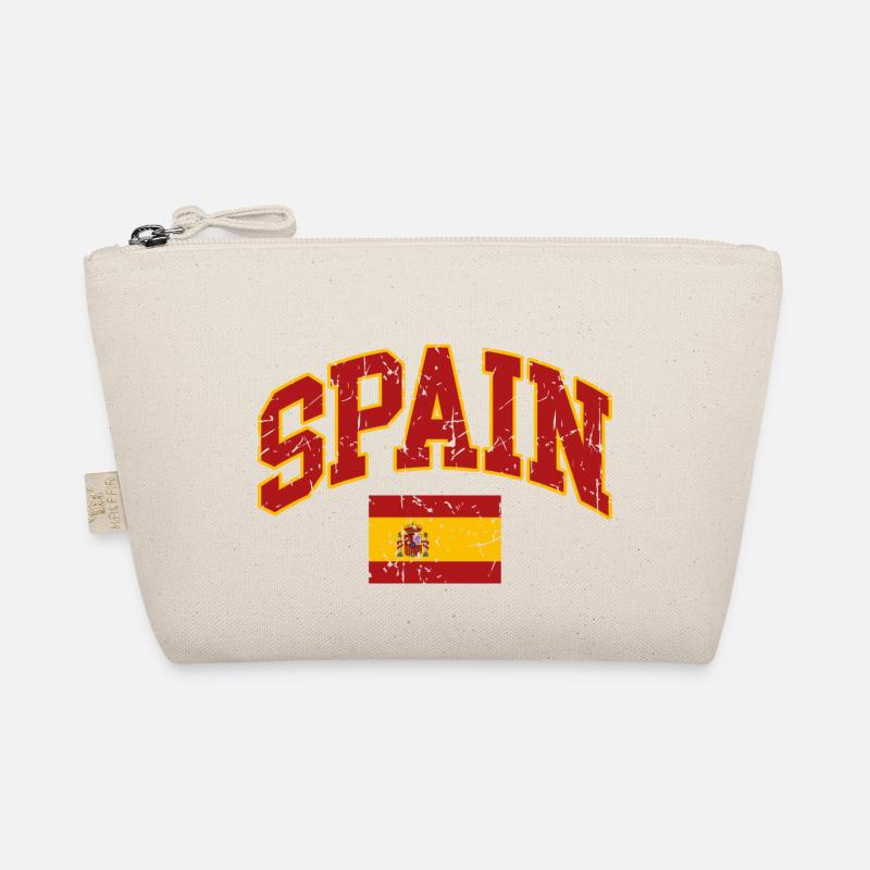 Spain Flag Organic Pouch