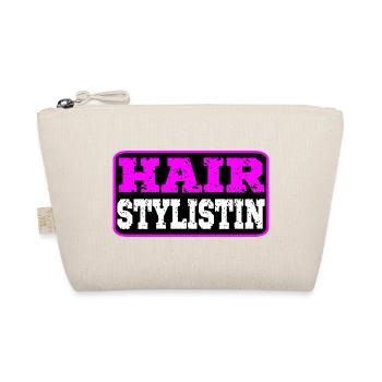 Hairstylistin Friseurin - Bio-Täschchen - Natur - Vorne