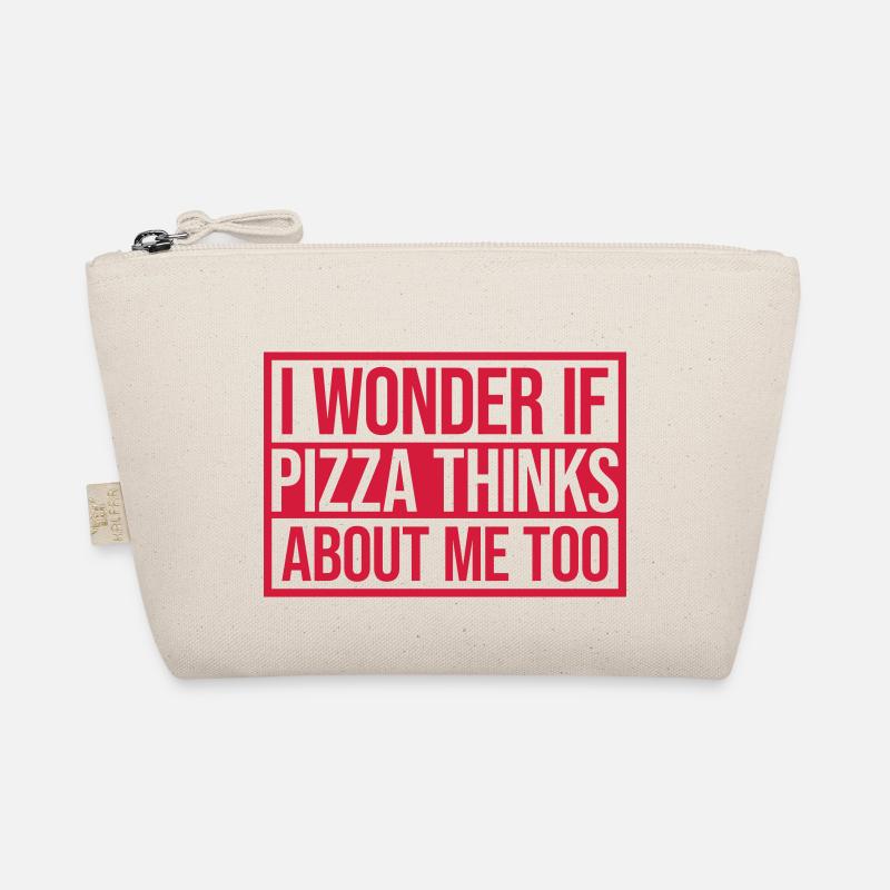 pizza thinks about me Organic Pouch