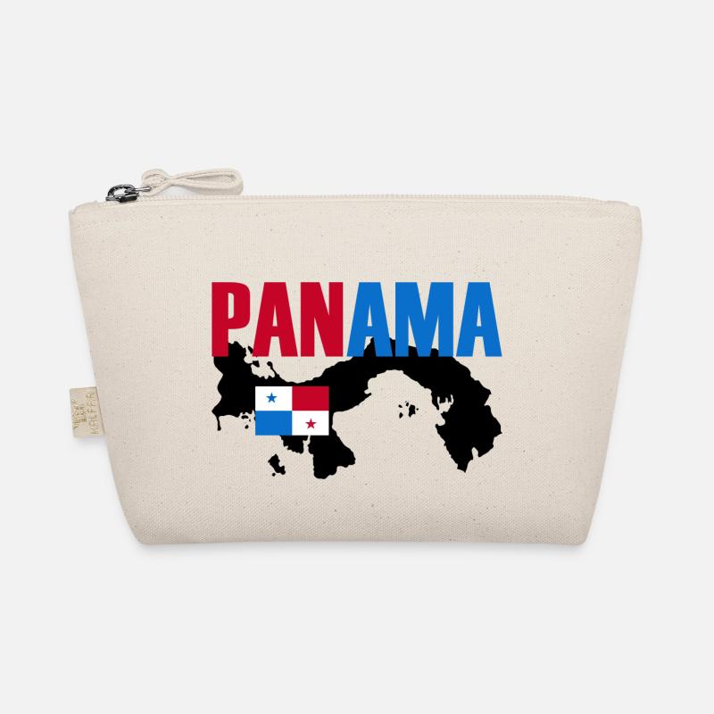 Panama Flagge Geschenkidee Bio-Täschchen