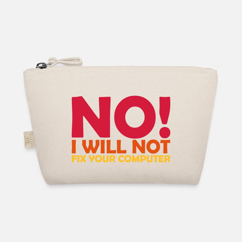 not fix your computer Bio-Täschchen