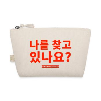 Koreanisch - Bio-Täschchen - Natur - Vorne