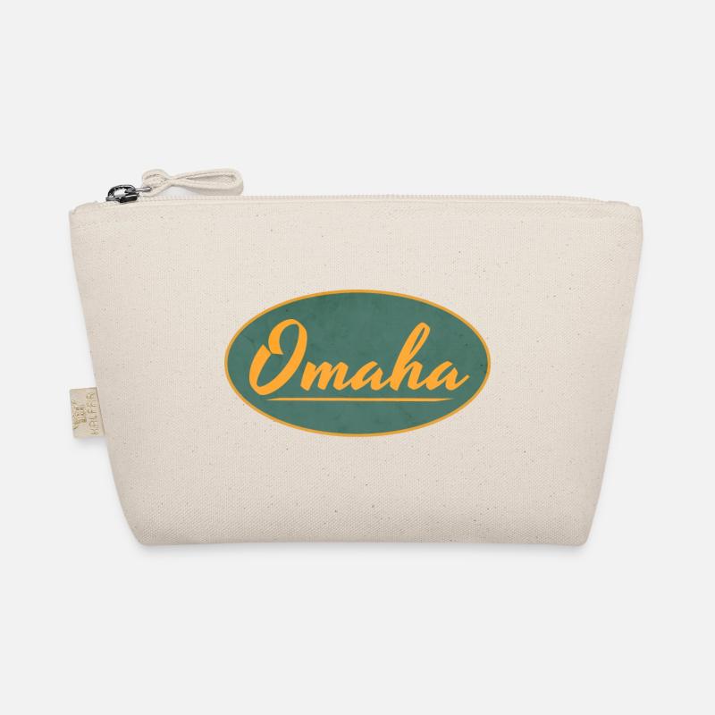 Emblème Omaha Vintage Script Trousse biologique
