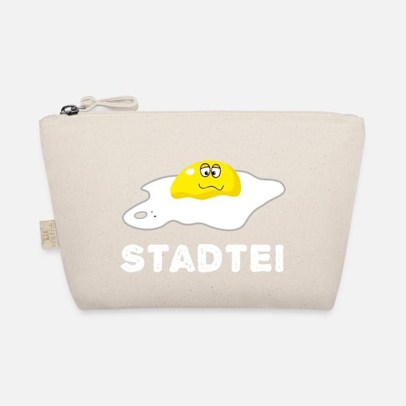 Stadtei Stadt Eier - Bio-Täschchen - Natur