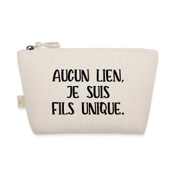 aucun lien je suis fils unique - Trousse biologique - nature - Devant