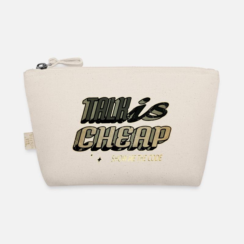 happy computer language Organic Pouch