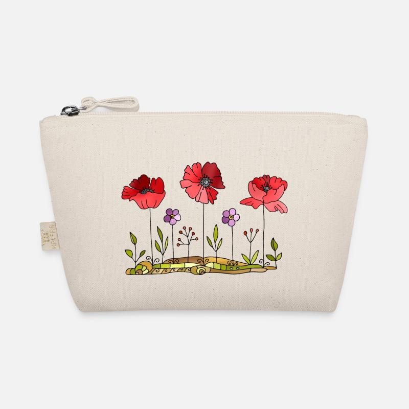 Blumen - Bio-Täschchen - Natur