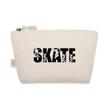 Skater skateboard - Organic Pouch - nature - Front