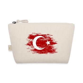 Drapeau de la Turquie utilisé - Trousse biologique - nature - Devant