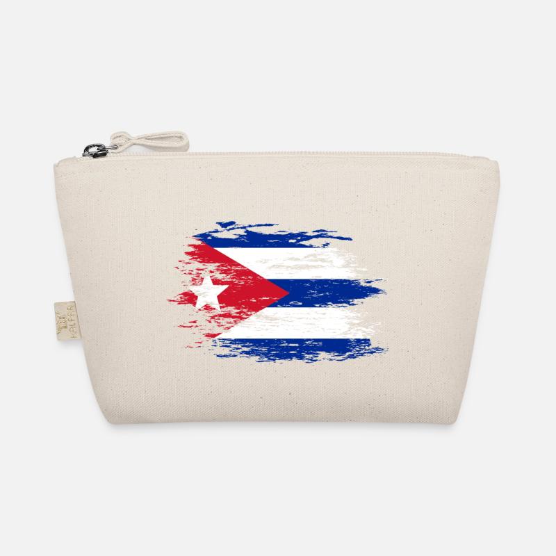 Cuba flag used Organic Pouch