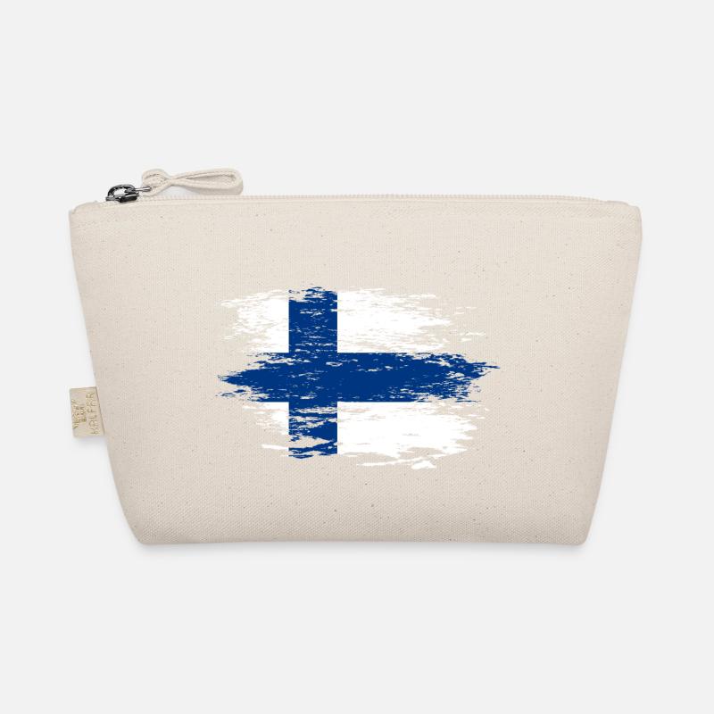 Drapeau finlandais utilisé Trousse biologique