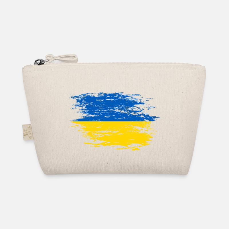 Drapeau ukrainien utilisé Trousse biologique