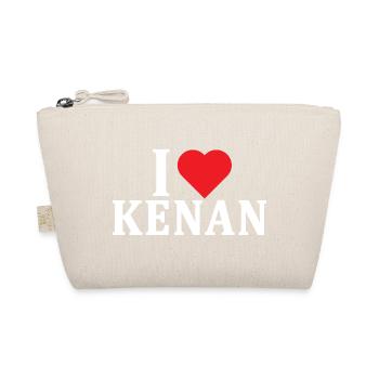 t-shirt J’adore Kenan idée cadeau t-shirt - Trousse biologique - nature - Devant