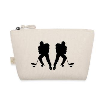 Hockey Players - Organic Pouch - nature - Front