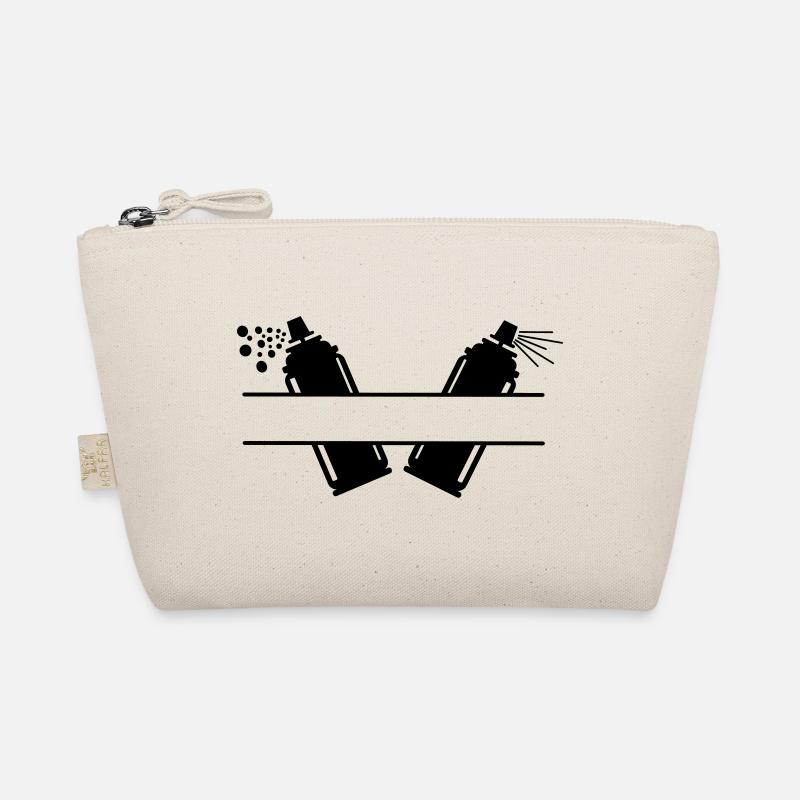 Two paint spray cans Organic Pouch