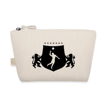 Handball crest - Organic Pouch - nature - Front