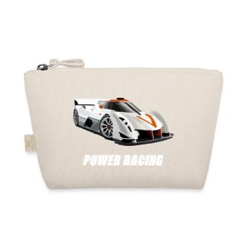 Power racing - Organic Pouch - nature - Front